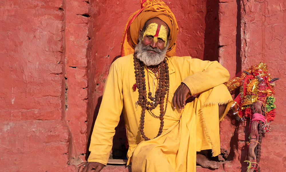 Sadhu holy man