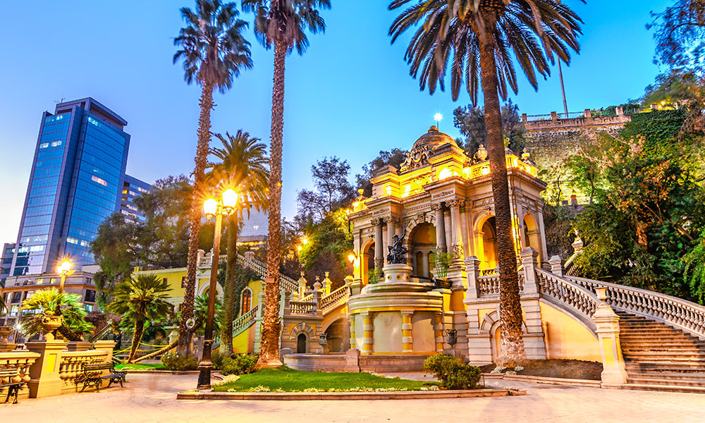 Neptune's Fountain, Santiago