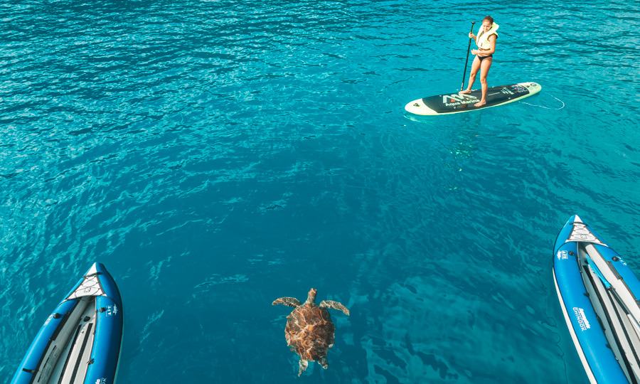 Stand up paddble boarding