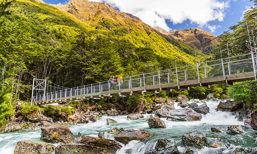 An impressive river crossing
