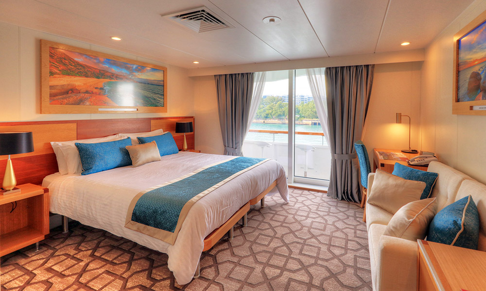Bridge Deck Balcony Cabin