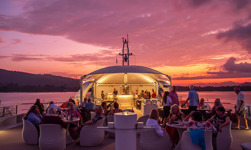 Sunset drinks