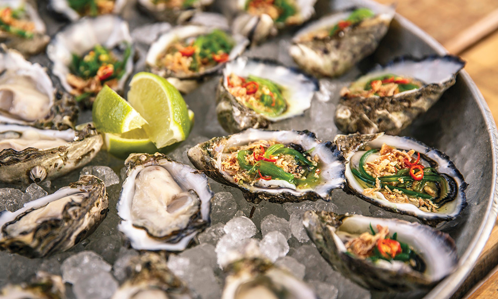 Delicious Coffin Bay oysters