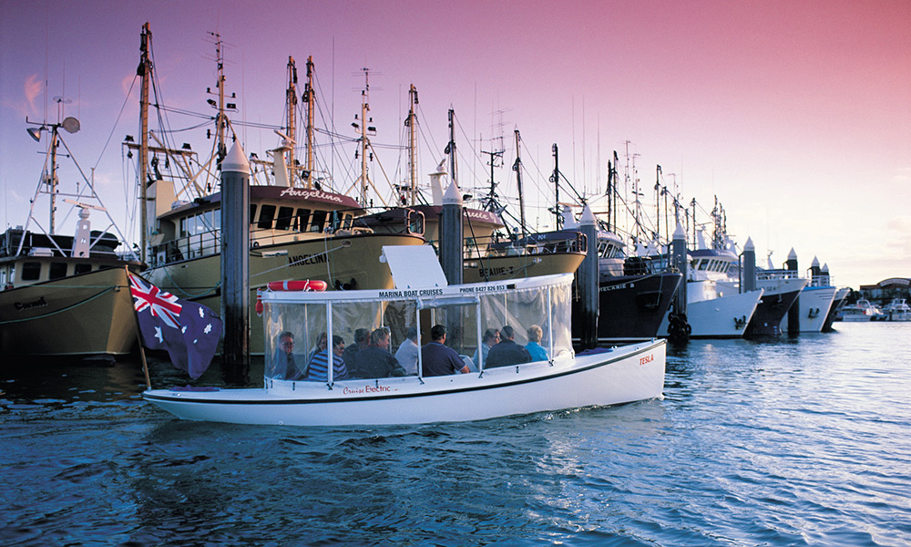 Port Lincoln electric boat cruise