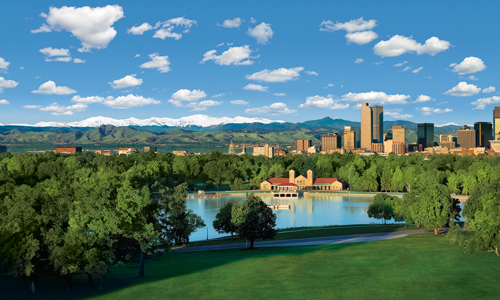 Denver skyline. Credit: Visit Denver