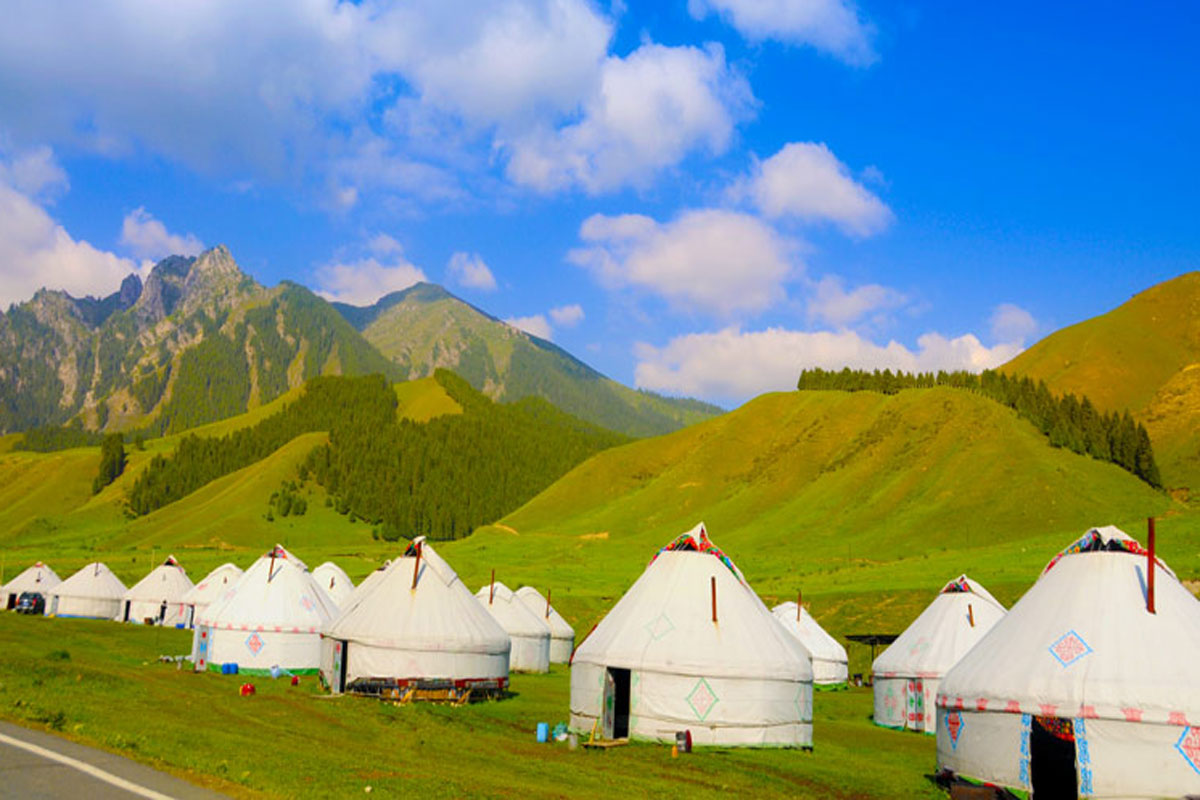 Yurts in Mongolia