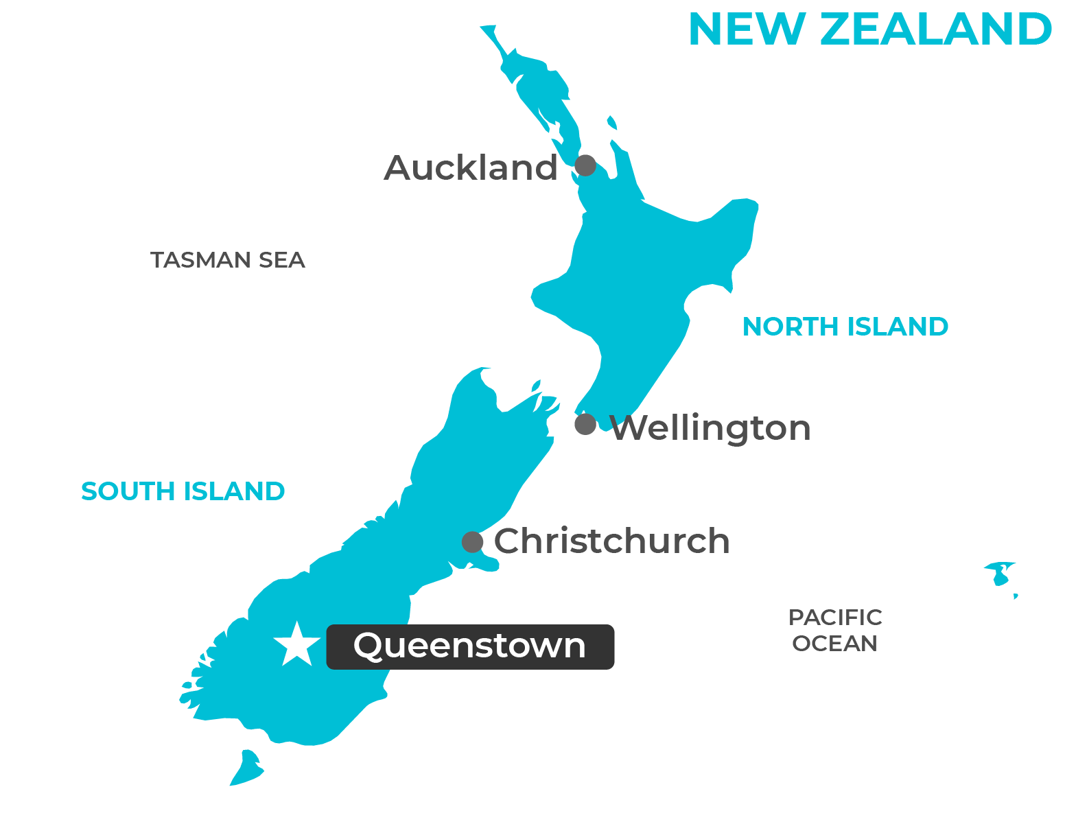 Map Of Queenstown Nz Explore Queenstown Tripadeal