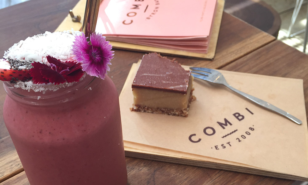 A delicious smoothie from Combi