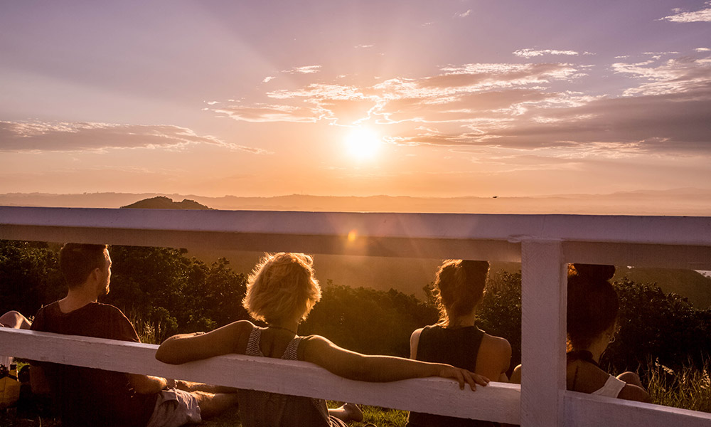 Sunset from Byron Lighthouse