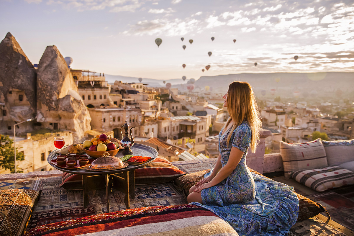 Balloons over Cappadocia, Turkey
